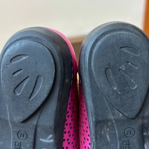 Dansko Neely Perforated Pink Leather Ballet Flats Women’s Size 37 6.5-7 Comfort - Picture 5 of 5